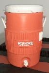 Orange Igloo Water Cooler Thumbnail