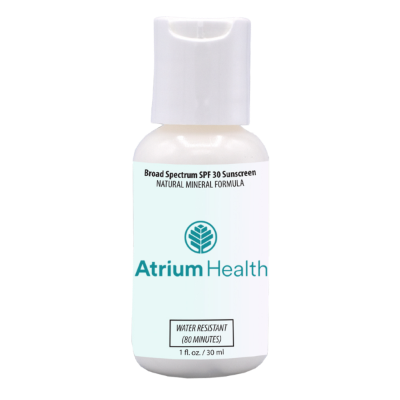 Atrium Health Sunscreen Bottle