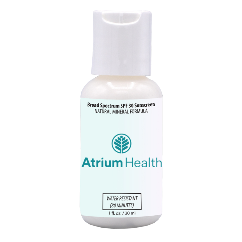 Atrium Health Sunscreen Bottle